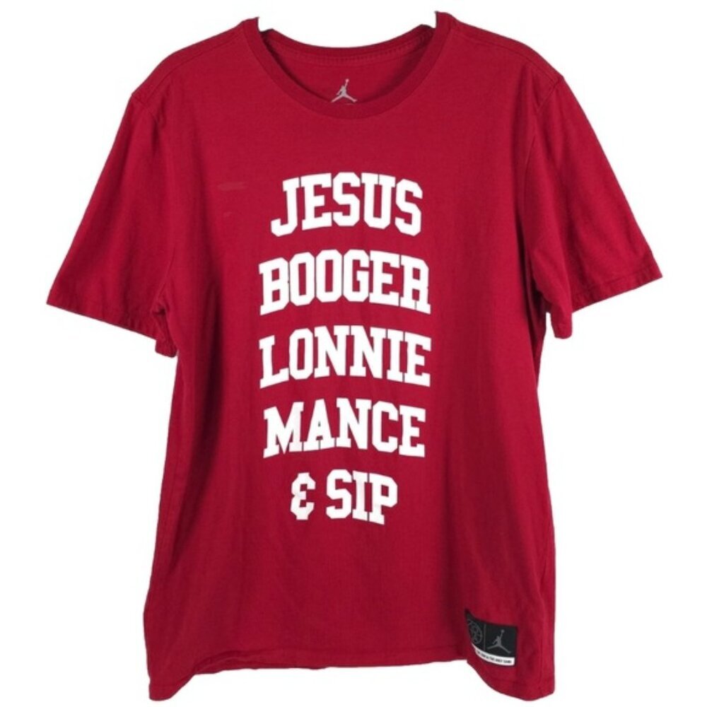 JORDAN Starting 5 Crew neck T-Shirt AR0053-687 Size MEDIUM